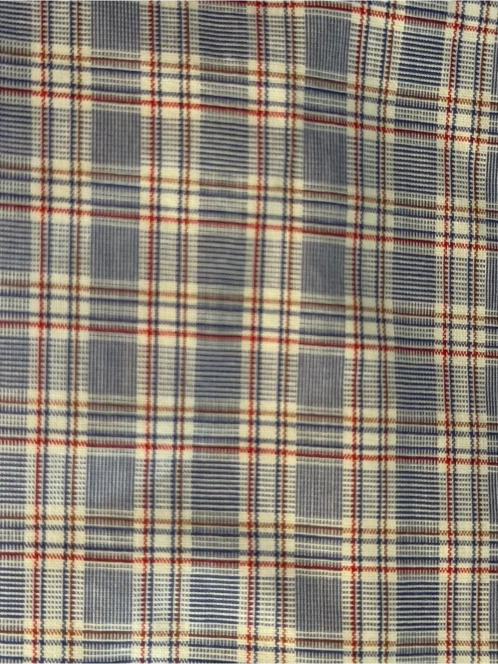 Banana Republic plaid care